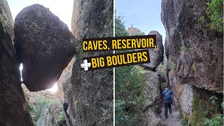 Hiking to Bear Gulch Cave + Reservoir, Rim Trail, Moses Spring Loop Trail | Pinnacles National Park