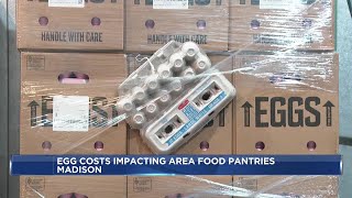 Madison food pantries struggle to meet demand as egg prices soar