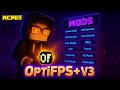 OptiFPS Plus V3 for MCPE 1.21+ ⚡🚀 | Best FPS Booster &amp; Optimizer Mod! ✨📲
