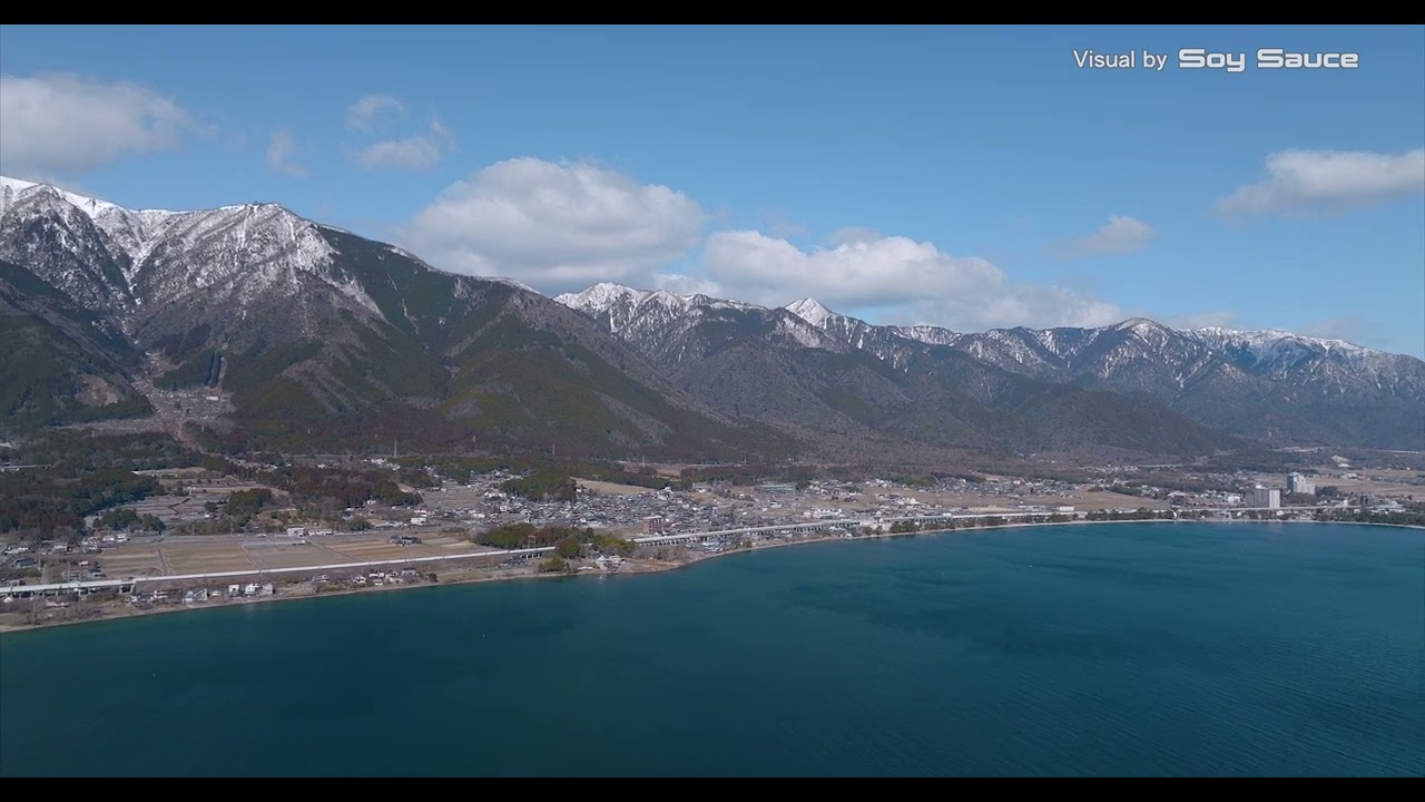滋賀県大津市 和邇浜 蓬莱山 琵琶湖　ドローン 空撮 Drone 5.1K UHD Mavic3