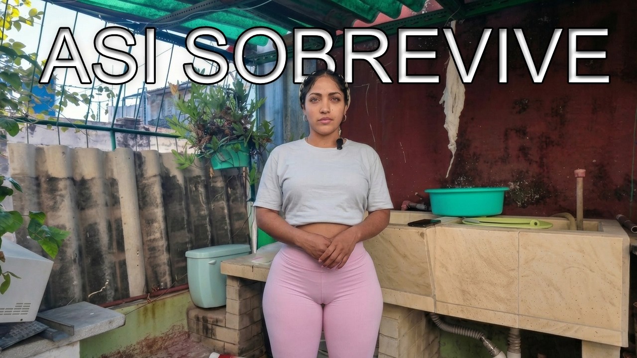 CUBANA me enseña su CASA en LA HABANA: Así vive KAMILA la peor crisis de Cuba