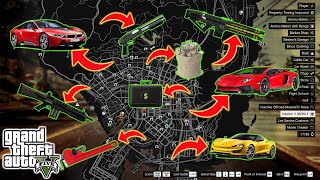 GTA 5 - All New 2024 Secret Money, Rare Cars & Weapon Locations! (Story mode ) screenshot 5