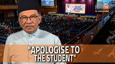 Anwar urged to apologise to student for ‘inappropriate, sexist’ remark
