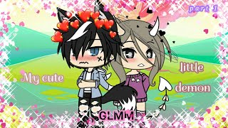 My Cute Little Demon Original Glmm Gacha Life Mini Movie Youtube