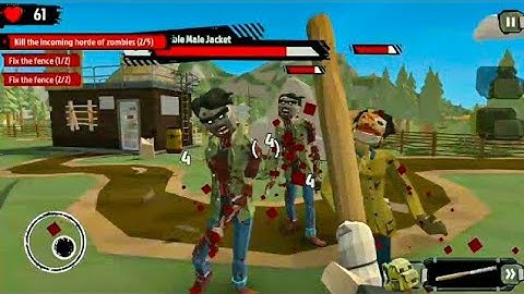 Fix The Fence In The Shooting Range | Chapter 3 | The Walking Zombie 2