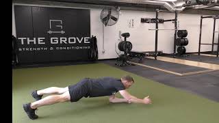Front Plank Reach