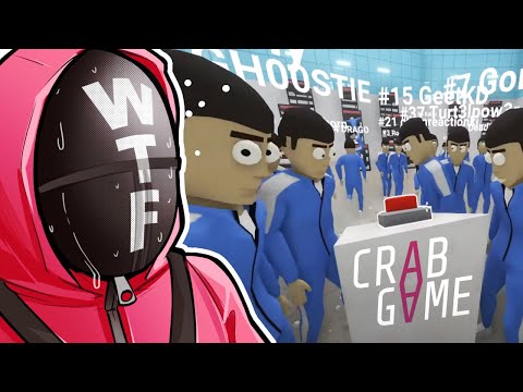 THE BEST SQUID GAME ON STEAM! - Crab Game (40 Streamers)