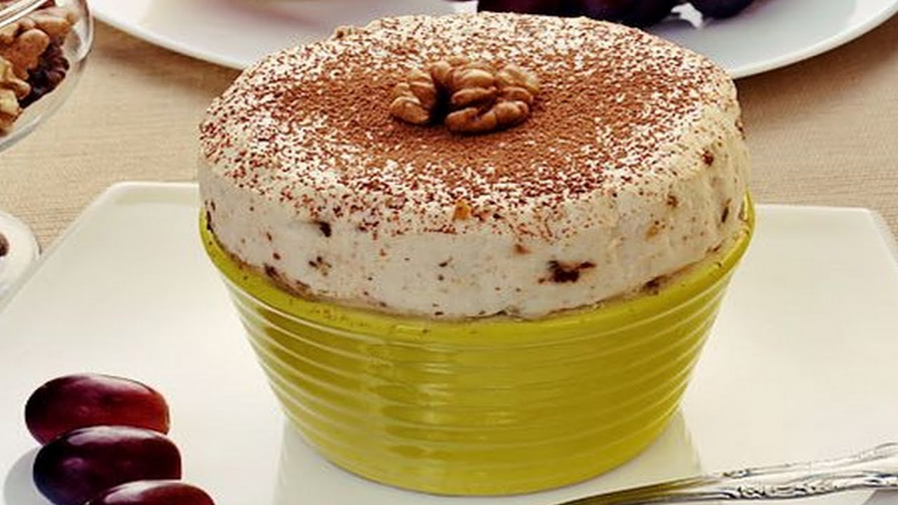 Парфэ с грецкими орехами и медом Парфэ с грецкими орехами и медом