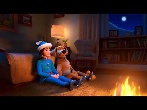 Snowy Night, Warm Beats ❄️ Lofi by the Fire