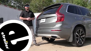 etrailer | Draw-Tite Max-Frame Trailer Hitch Installation - 2021 Volvo XC90