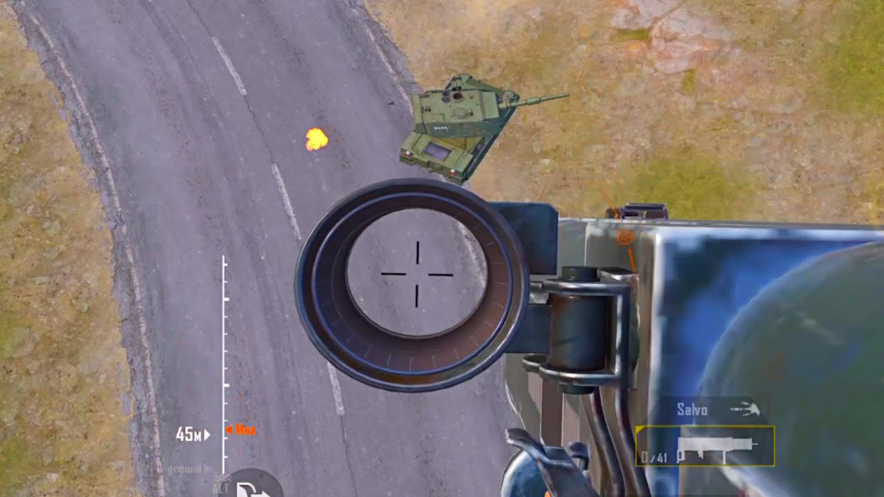 Tank vs M202 Battle Payload Campers are Next Level PUBG Mobile