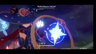 Ayaka c0 Aquila Favonia charge attack nuke showcase