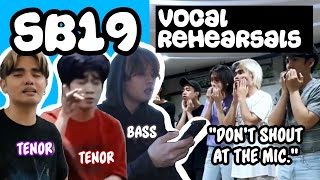 [ENG SUB] SB19 Vocal Rehearsals Compilation | EDIT