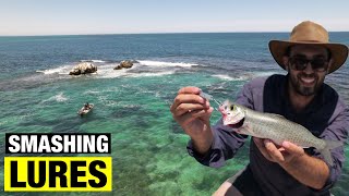 Casting for HERRING in INNER REEF with ROHAN BLACK  | Fishing from a Centre Console Boat by Angry Mack 2,872 views 2 years ago 12 minutes, 5 seconds