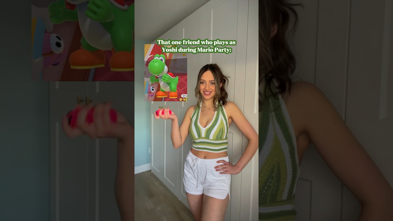 that one friend who plays as yoshi during mario party: | nintendo switch • mario kart • gaming