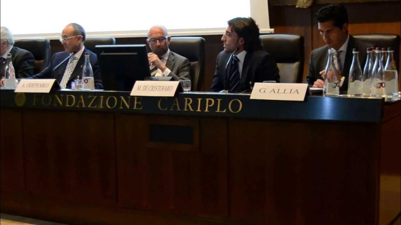 CFO - Marcello De Cristofaro @ Convegno Giornale delle Assicurazioni ...