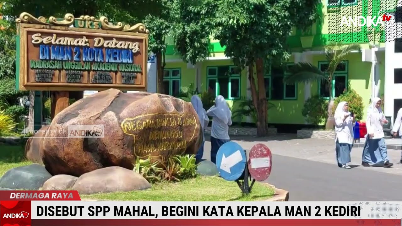 DISEBUT SPP MAHAL, BEGINI KATA KEPALA MAN 2 KEDIRI