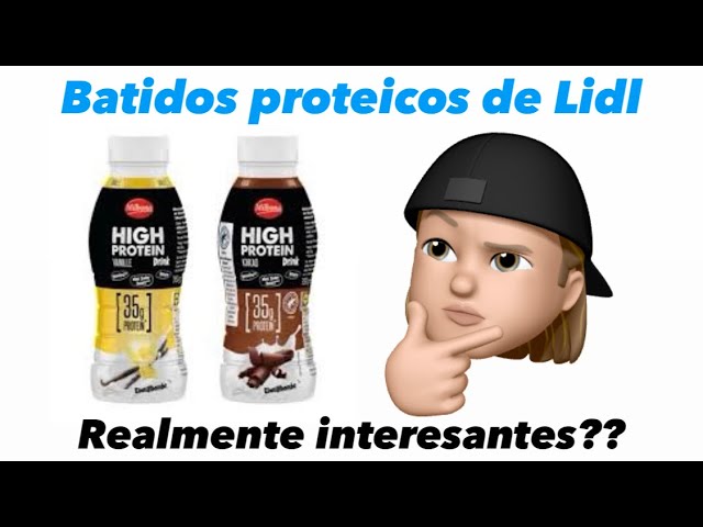 Batidos proteicos de Lidl 