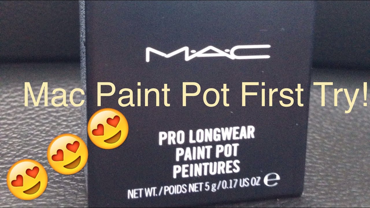 First Try! Mac Paint Pot! YouTube