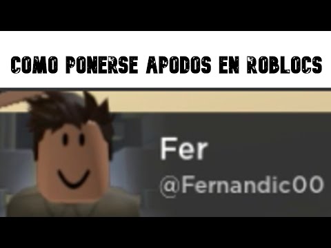 Video: Cómo Poner Un Apodo