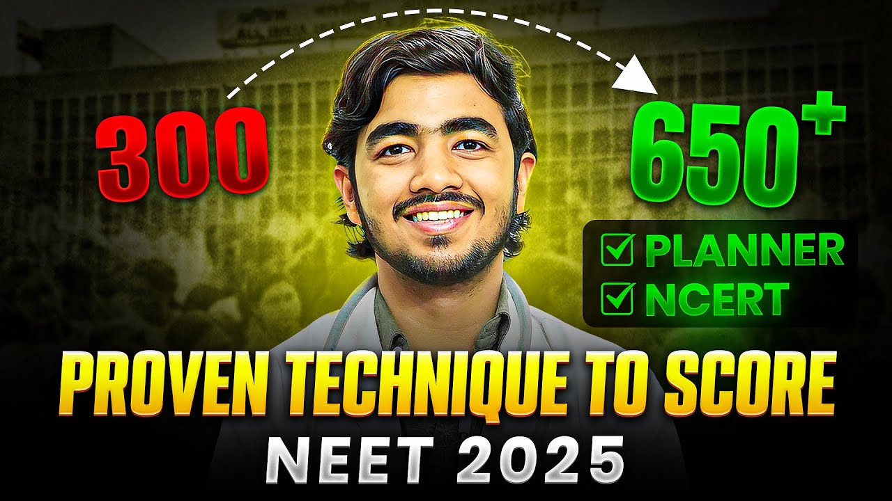 How I increased my marks from 300 to 650 in last months| NEET 2025 ...