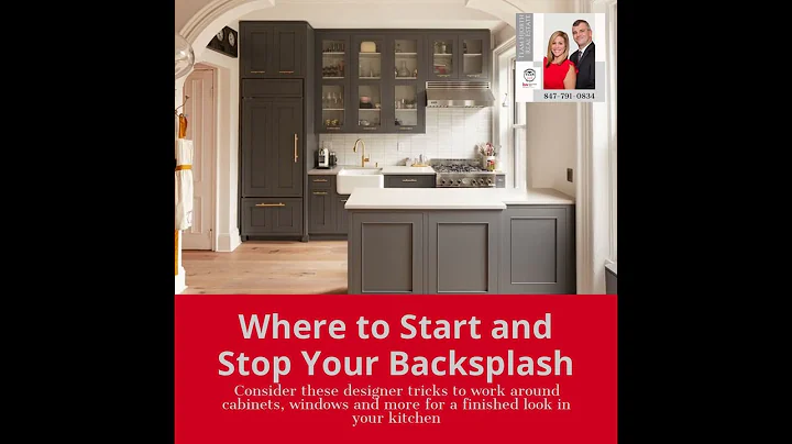 Where to Start and Stop Your Backsplash