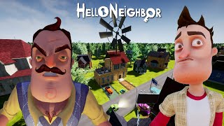 ПРИВЕТ СОСЕД СТЁПА СТАЛ КАЧЕРЫШКОЙ  МОД  FINLAND_STORY HELLO NEIGHBOR HELLO MOD KIT