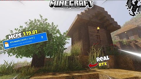 [ Ultra ] Realistic🔥 Shader For Minecraft Pe 1.19/1.20 || Rtx Shaders For Mcpe 1.19|| Shaders Mcpe |