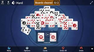 Microsoft Solitaire Collection: Pyramid - Hard - December 22, 2021