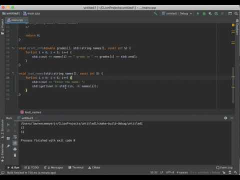Fifty Four - passing arrays into functions
