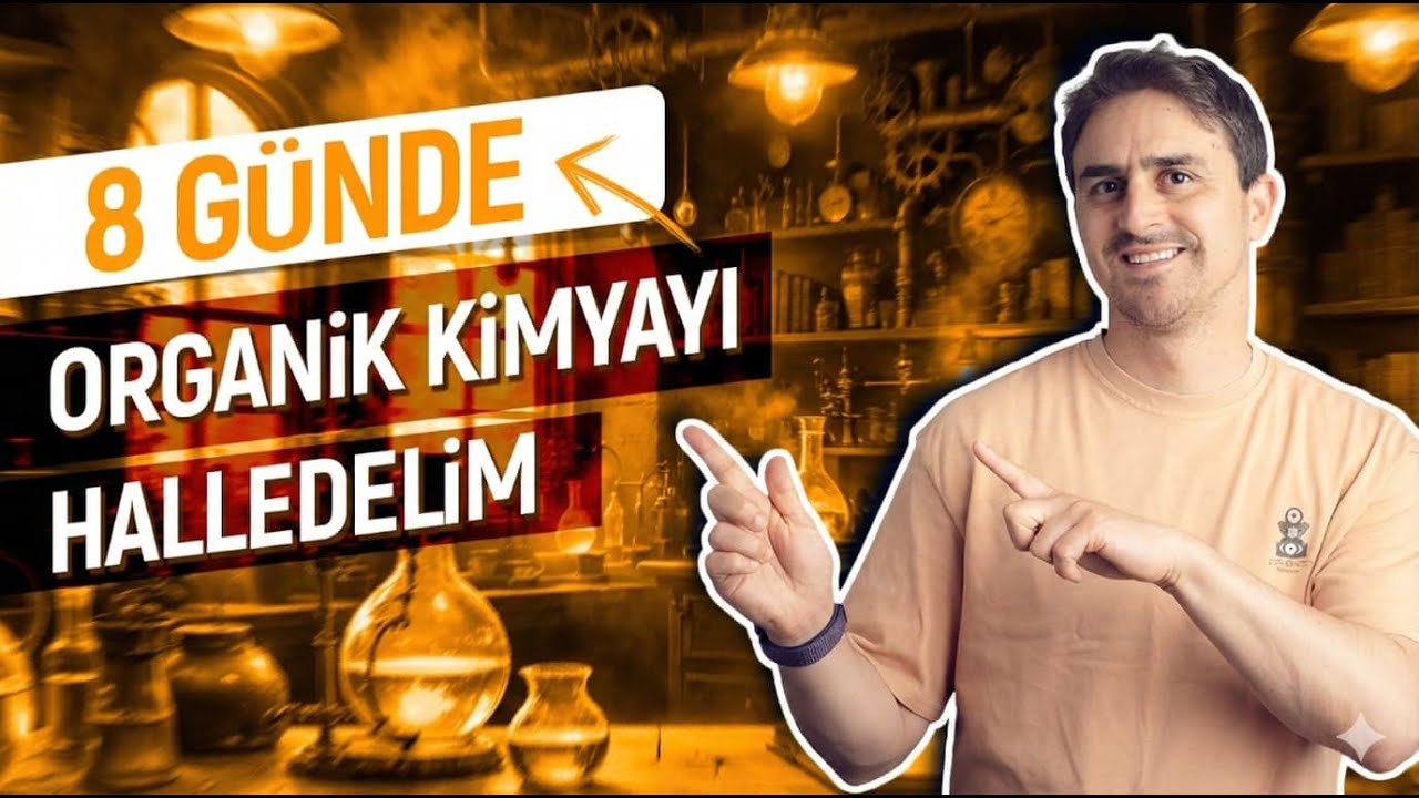 OKSİJEN (8) GÜNDE ORGANİK KİMYA KAMPI  I TAKTİKLER #sizdengelenSORU - YORUM