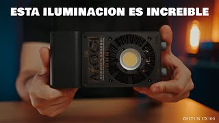 ✅La MEJOR ILUMINACION para FOTOGRAFOS y FILMMAKERS // ZHIYUN CX100 @ZhiyunTechGlobal