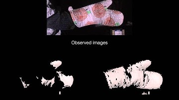 Structured light 3D reconstruction: cooking glove