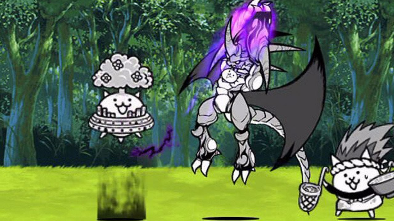 開眼のちびネコノトリ襲来 コラボキャラ無し攻略 ちびネコノトリ進化への道【にゃんこ大戦争】 - YouTube
