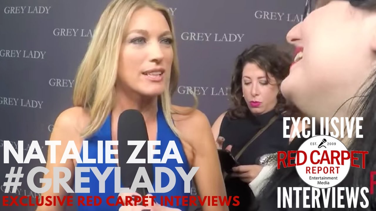 Natalie Zea interviewed at the Grey Lady Los Angeles Premiere 