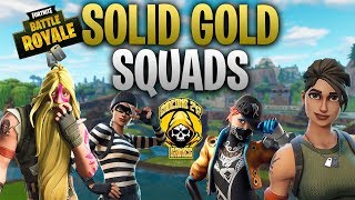 FORTNITE BATTLE ROYALE: SOLID GOLD DUB (SQUADS)
