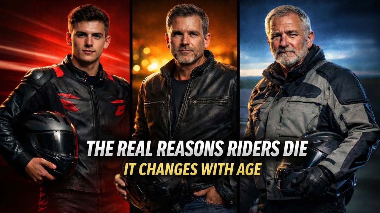 Истинные причины гибели мотоциклистов (с возрастом это меняется)