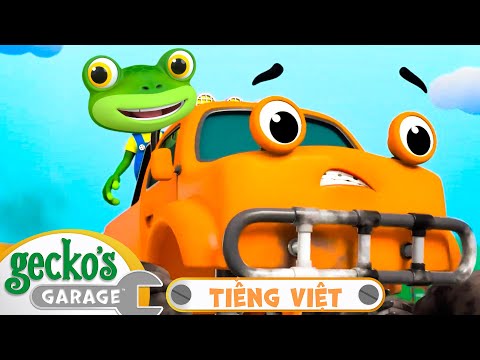 Giải Cứu Xe Tải Quái Vật | Xe TảI Dành Cho Trẻ Em | Gecko’s Garage Tiếng Việt