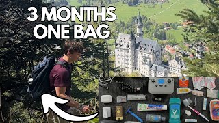 Minimalist Packing for Europe | Un-pack with me (Carry-On)