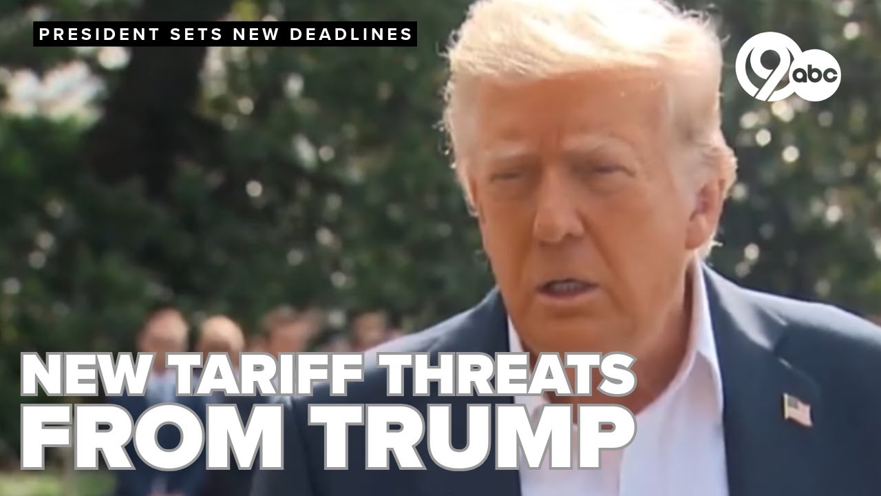 Trump threatens 35% tariff on Canadian goods in escalating trade war tensions