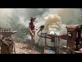 How to forge a bowl carvers adze