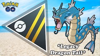 *LEGACY* DRAGON TAIL GYARADOS! Best Fast Move For Gyarados? | Ultra League Go Battle League Battles