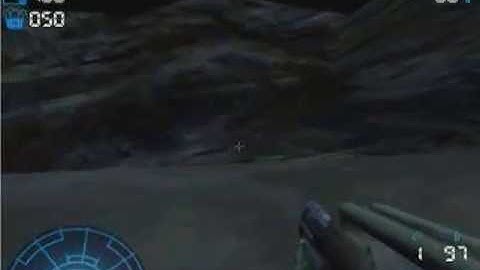 AvP 2 running on PCem v11 (3DFX/D3D)