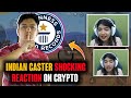 Indian caster  shocking reaction  on crypto5775 world record 