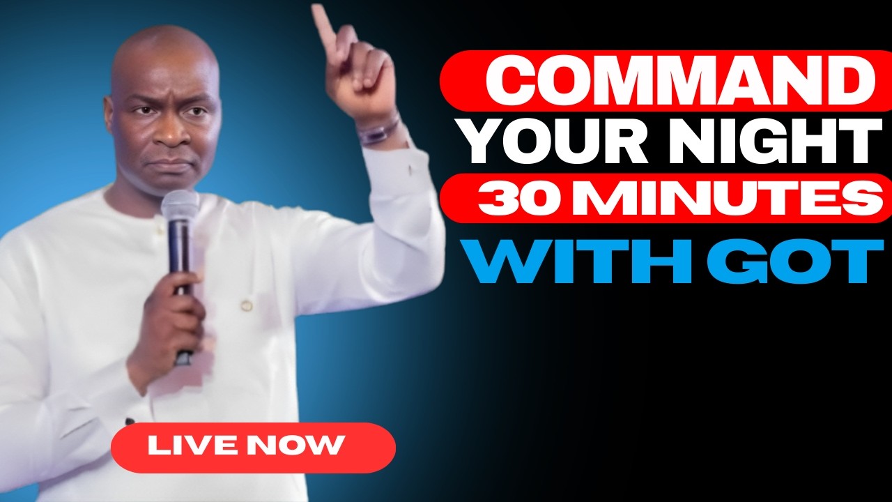 This 30-Minute Night Prayer Stops Night Attacks & Brings Peaceful Sleep | Apostle Joshua Selman!