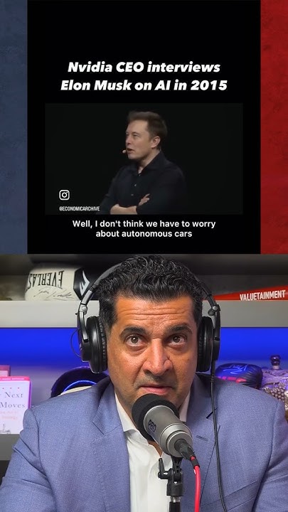 Nvidia CEO Interviews Elon Musk on AI in 2015 - YouTube