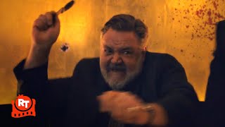 Kraven the Hunter (2024) - Nikolais (Russell Crowe) Gangster Shootout Scene | Movieclips