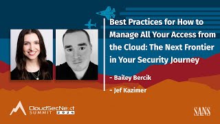 Celebrity Best Practices for How to Manage All Your Access from the Cloud Profile