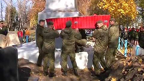 В Курской области предали земле останки 7 советских бойцов