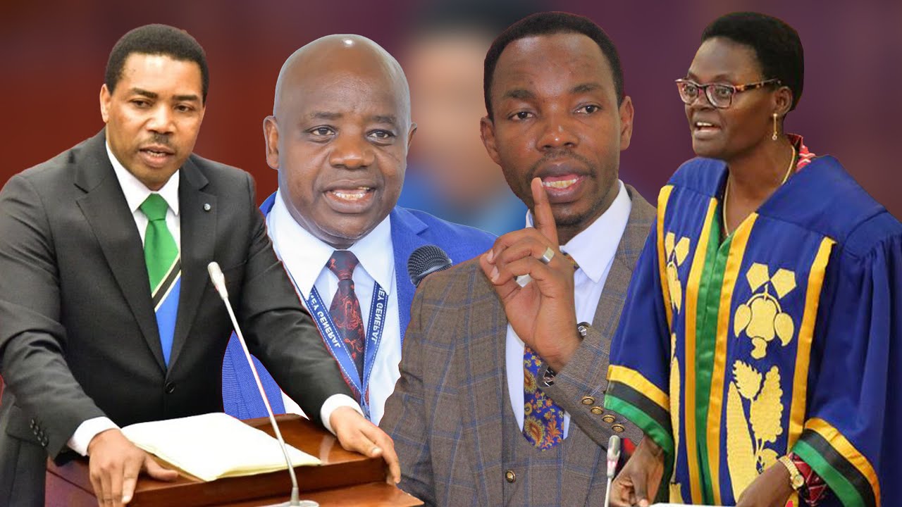 MABISHANO YAKISHERIA MBUNGE AWACHACHAFYA MAWAZIRI NA MWANASHERIA MKUU,SPIKA AINGILIA KATI
